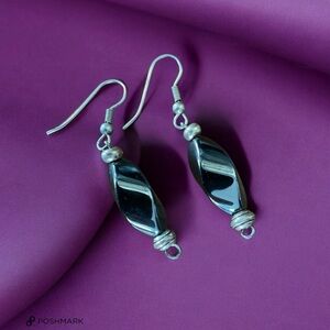 💖 Hematite Drop Earrings 💖